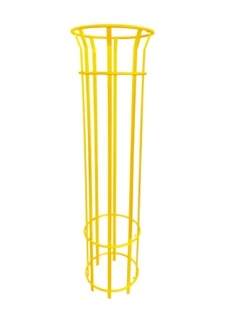 EM462-1800-Yellow Bennelong Tree Guard - 1800mm T with 8 Pales Powder Coated.jpg